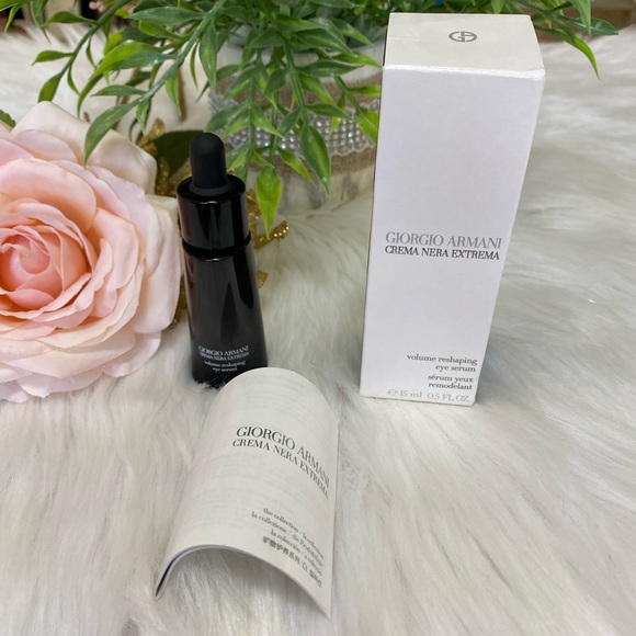 Giorgio Armani Crema Nera Extrema Volume Reshaping Eye Serum --15Ml/0.5oz - Picture 8 of 10